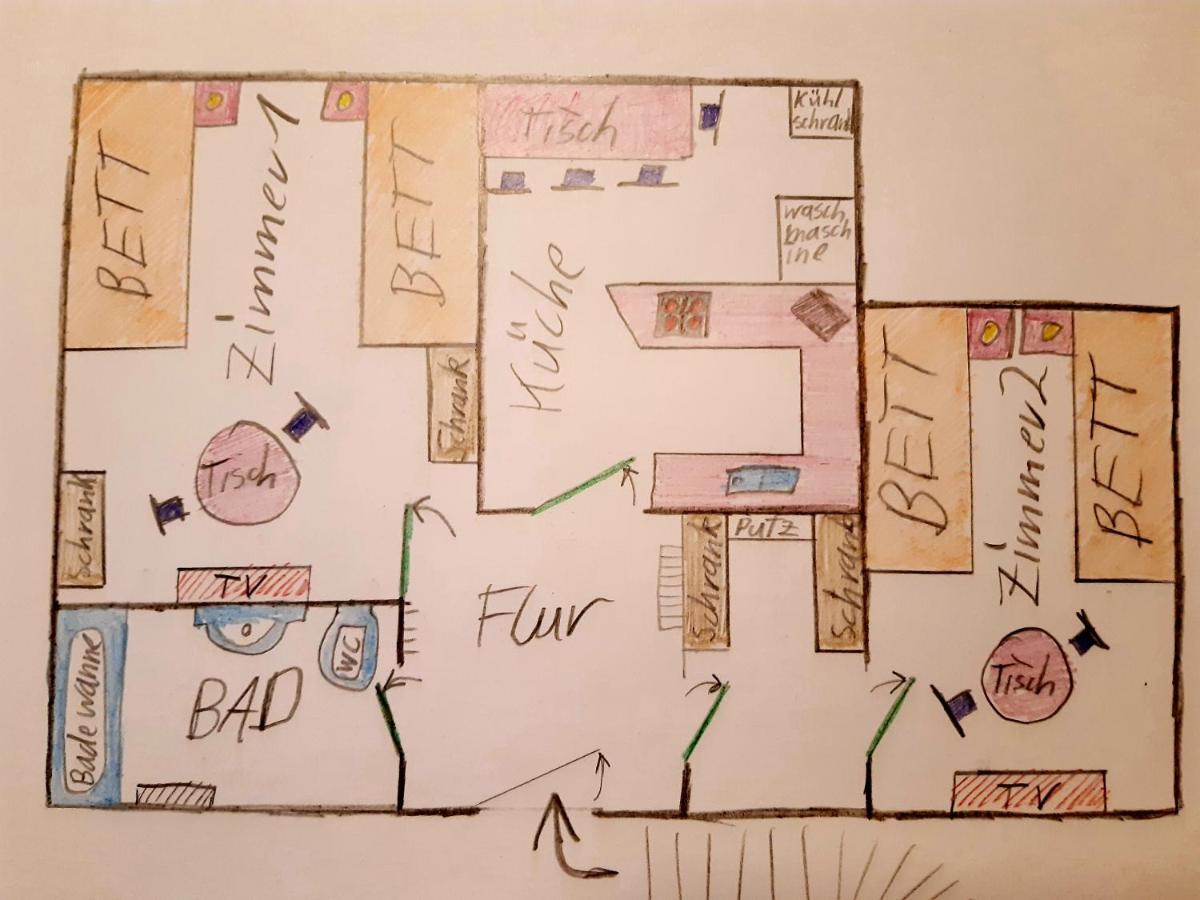 Ara Monteurzimmer Ferienwohnung Zentrumsnah Kesselsdorferstr Dresden Luaran gambar